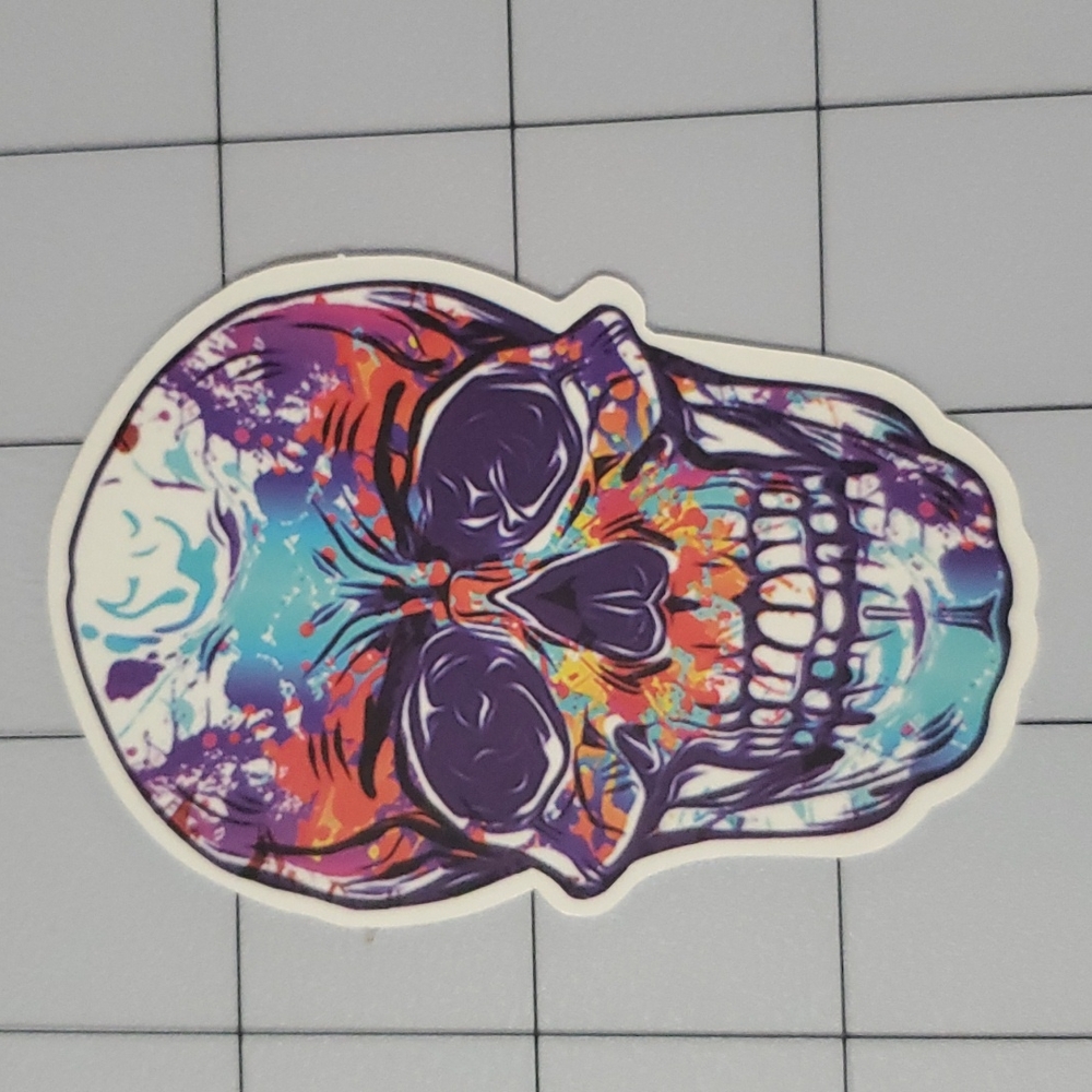 Skull Sticker